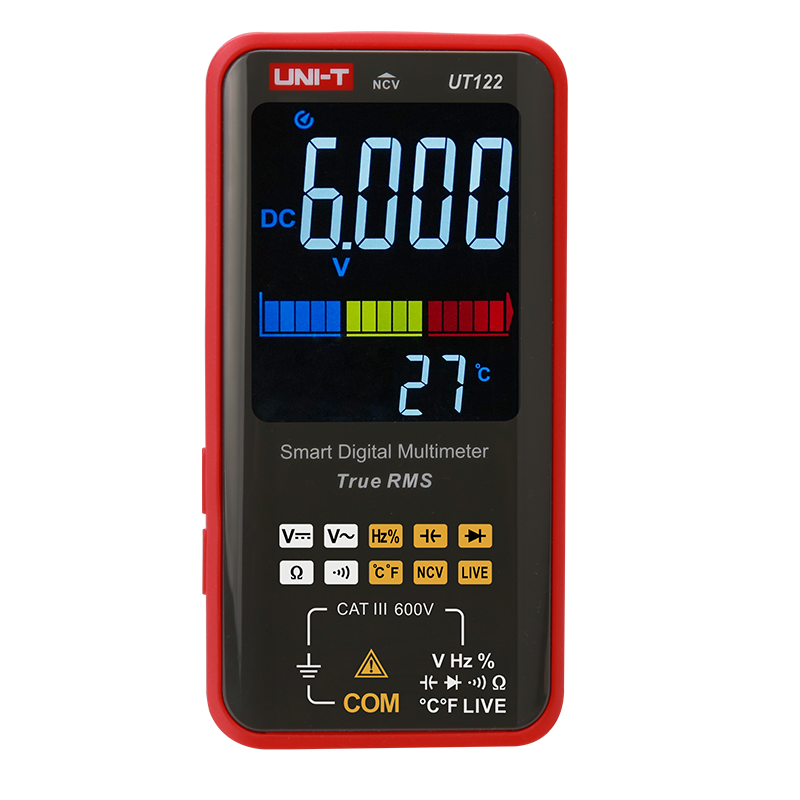 UT122 卡片式智能萬用表產品概述